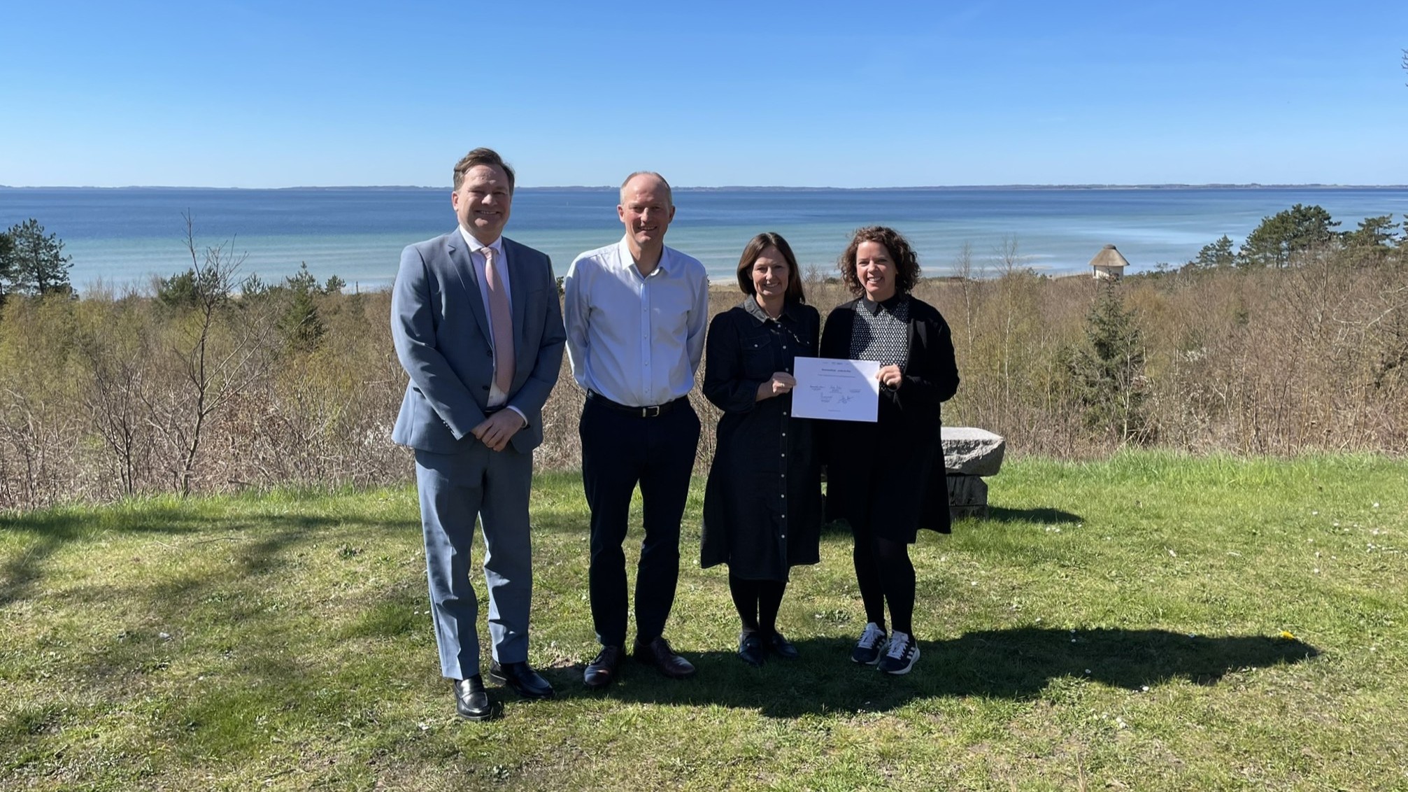 Rammeaftalen underskrevet. Foto: Frederikssund Kommune