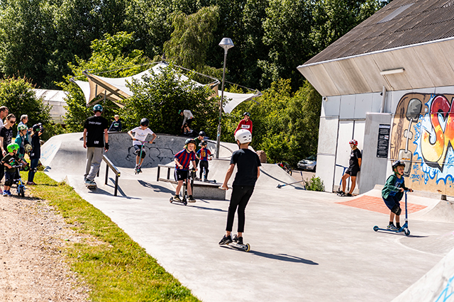 Frederikssund Skaterpark. Foto Kenneth Jensen.