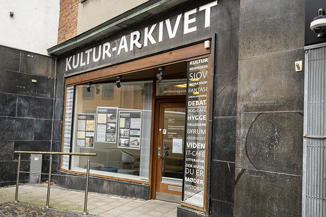 Kommunens midlertidige Borgercenter i Kultur-Arkivet på Gågaden. Foto: Kenneth Jensen.