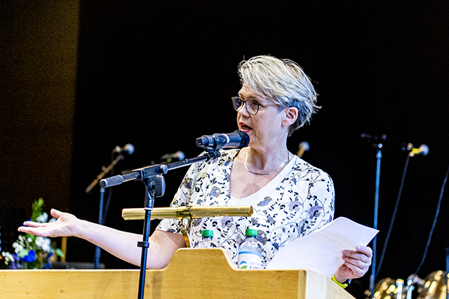 Rektor Agnethe Dybro Pedersen. Foto: Kenneth Jensen, Frederikssund Kommune.