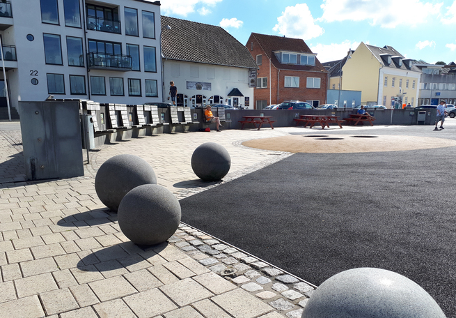 Le Mur og legeplads i Lemvig. Foto: Lemvig Kommune.