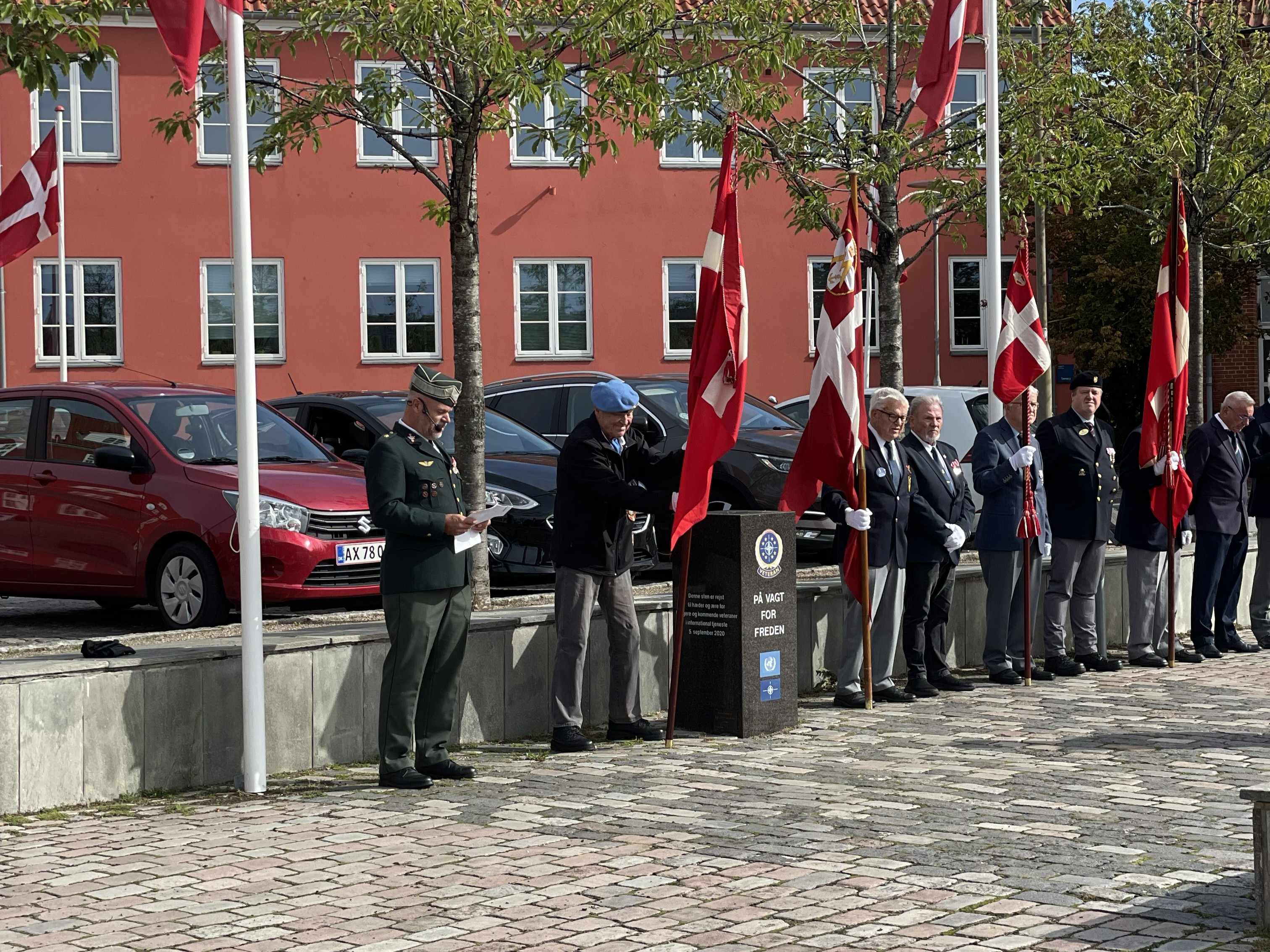 Gæstetaler Allan Nielsen til flagdagen 2026. Foto: Frederikssund Kommune