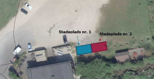 Stadepladser ved Kulhuse.