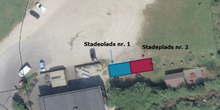 Stadepladser ved Kulhuse.