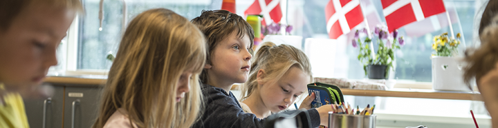 Første skoledag på Slangerup Skole - Foto: Kenneth Jensen, Frederikssund Kommune.