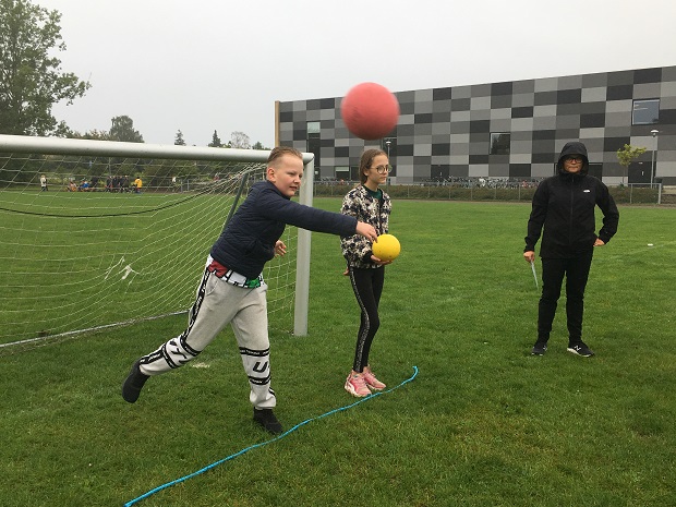 Målbold var også på det paralympiske program. Foto: Frederikssund Kommune.