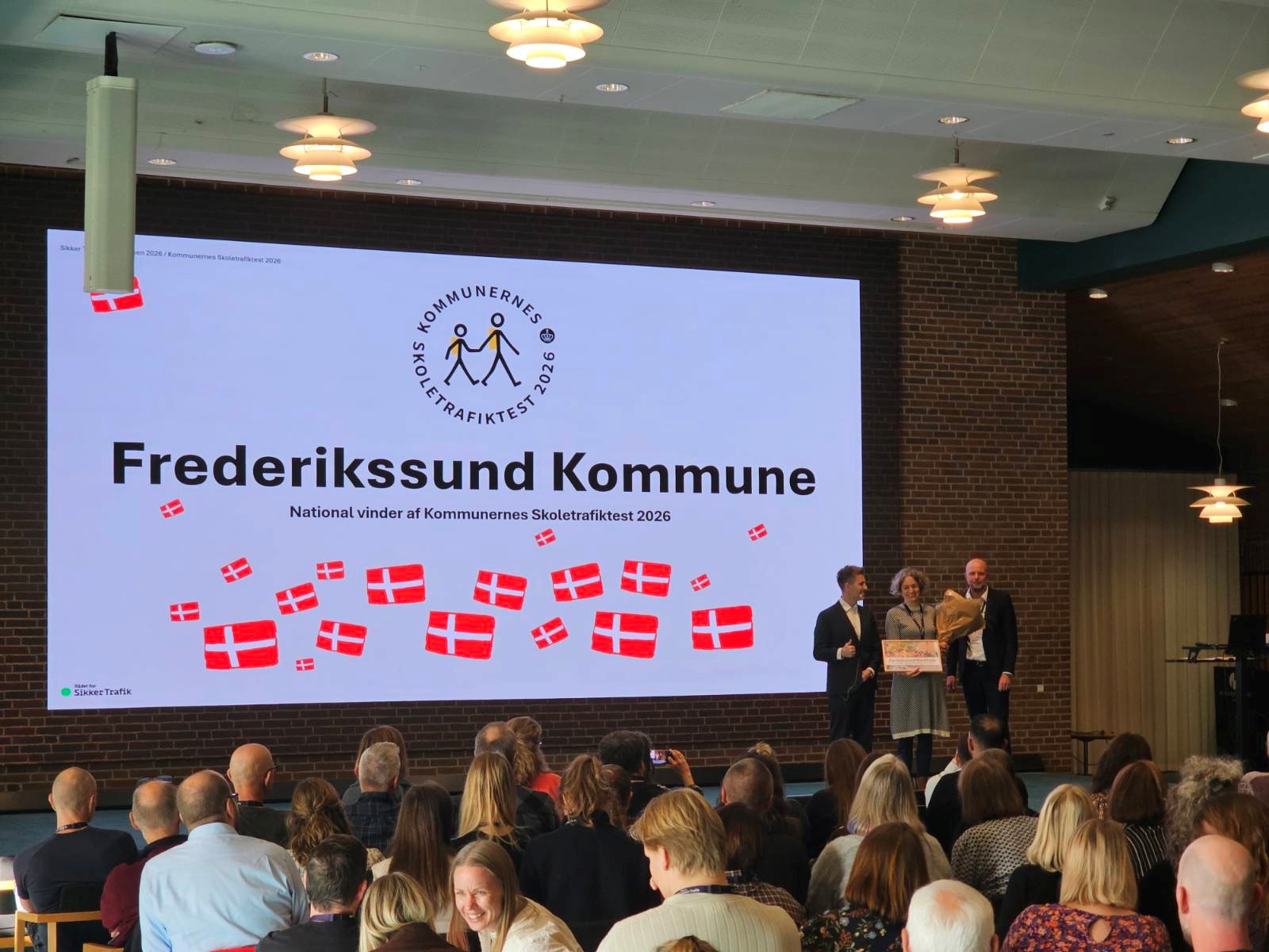 Frederikssund Kommune vinder skolernes trafikpris. Foto: Frederikssund Kommune
