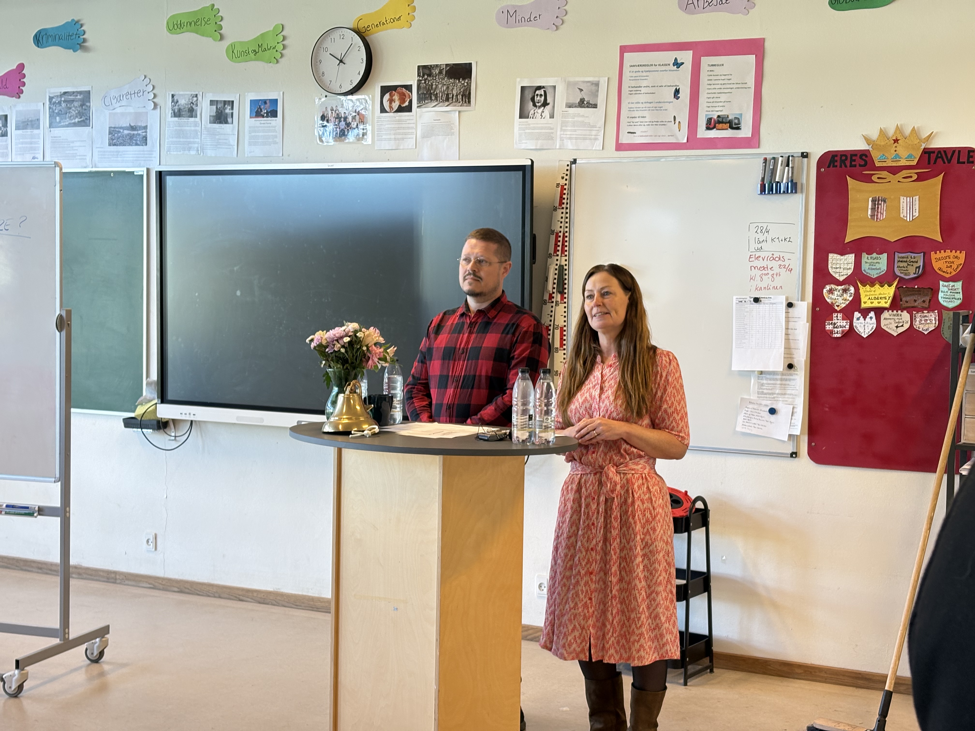 Åbningstale af Anne Sofie Uhrskov (V) og Rasmus Petersen (Ø). Foto: Frederikssund Kommune