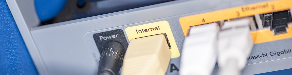 Netværksrouter. Foto: Kenneth Jensen.