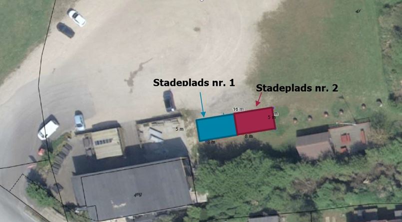 Luftfoto af stadepladsarealet i Kulhuse