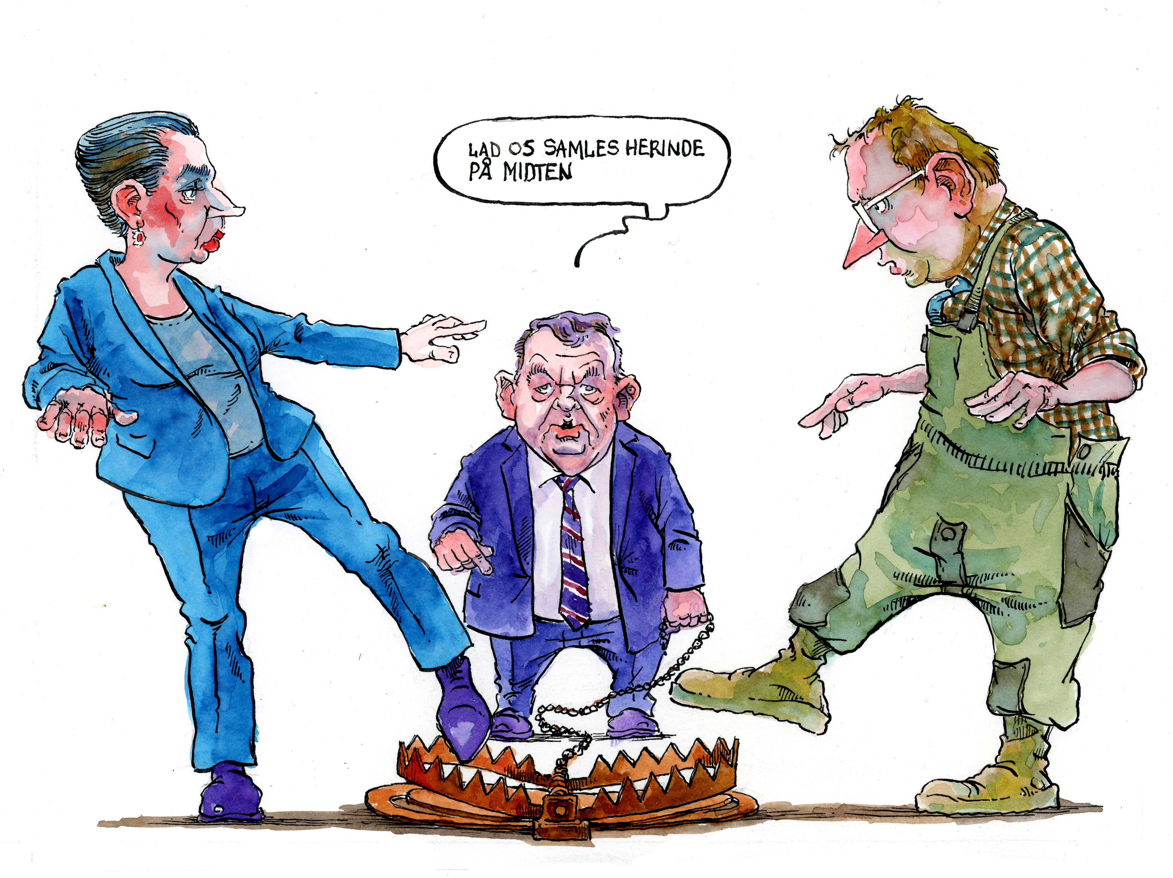 Bladillustration af Roald Als