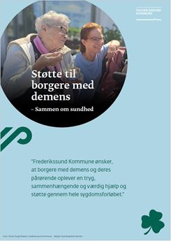 Pjece - Støtte til borgere med demens Pjece - Støtte til borgere med demens