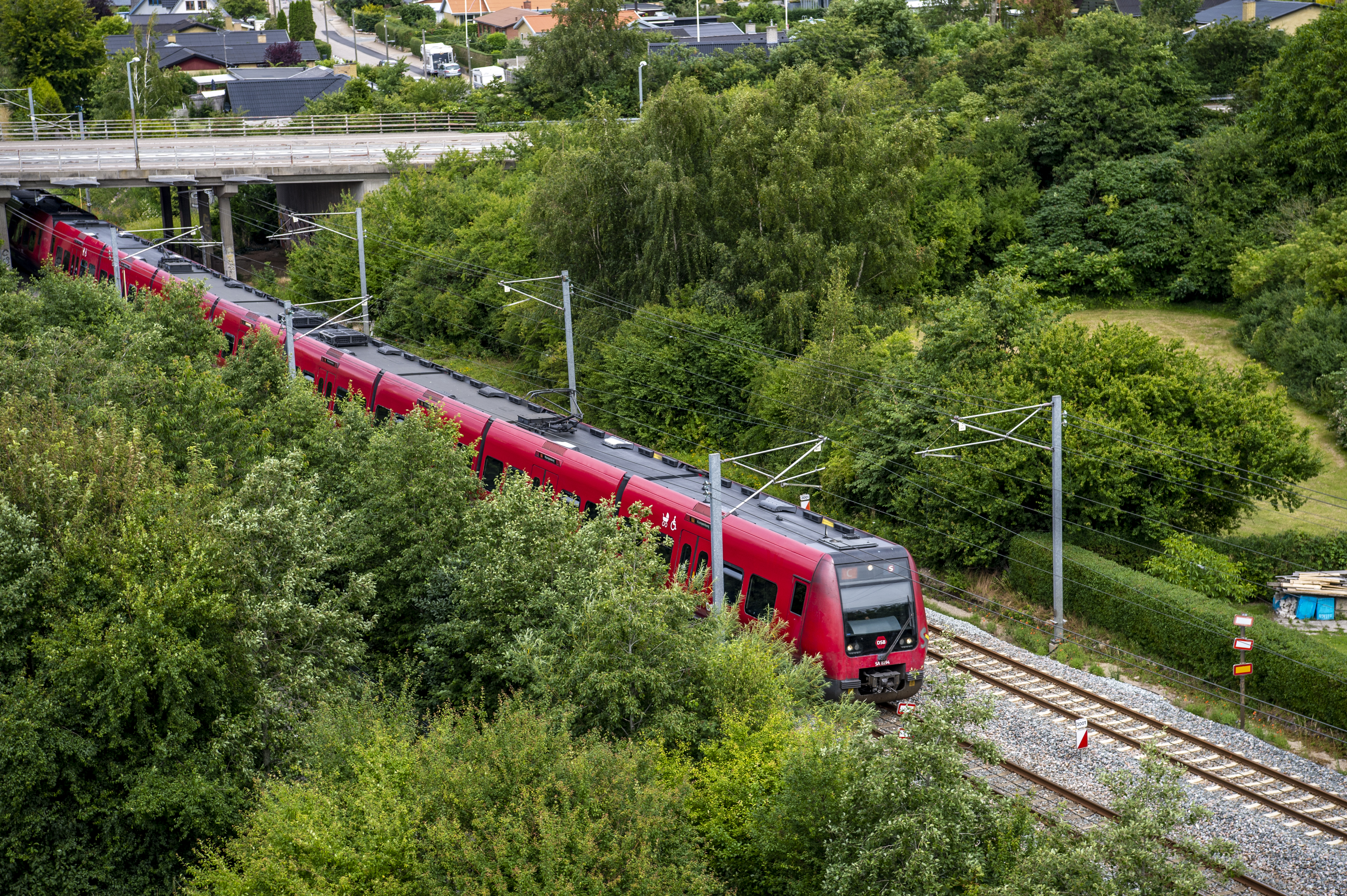 Et S-tog. Foto: Frederikssund Kommune
