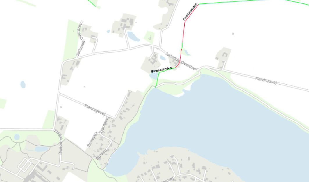 Rør som skal genåbnes i vandplansprojektet