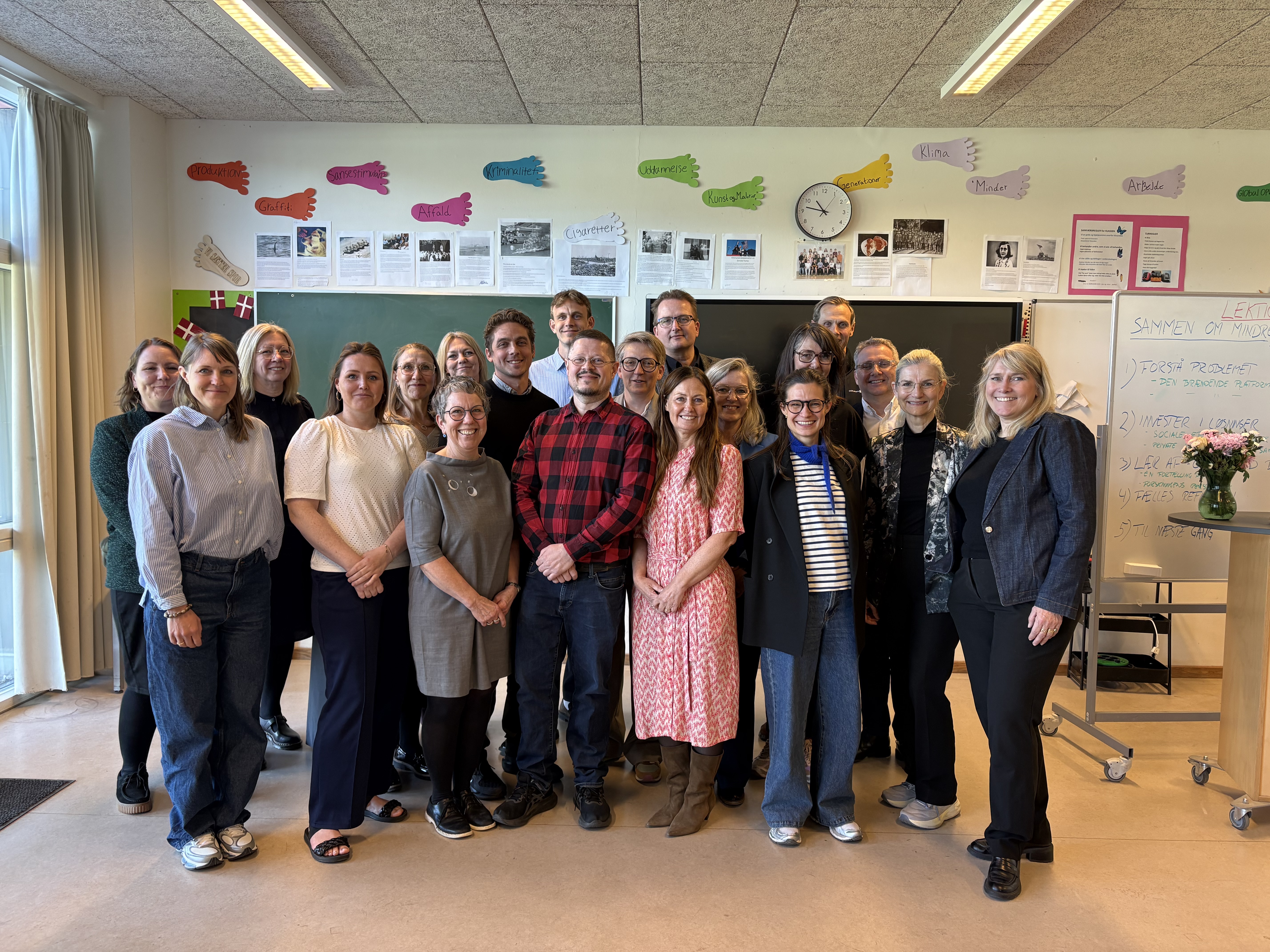 "Klassebillede" af de fremmødte. Foto: Frederikssund Kommune