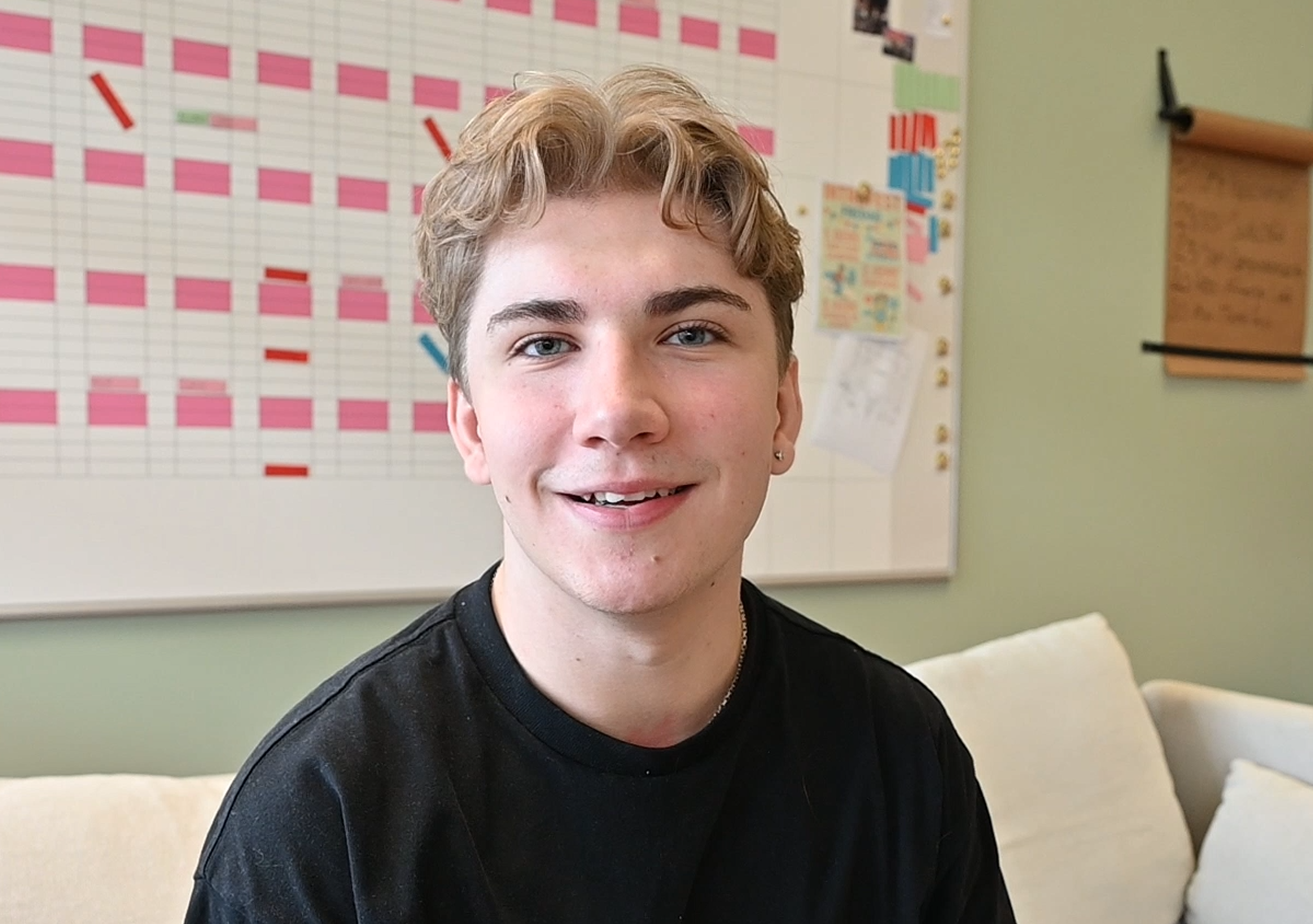 Portræt af Elias. Foto: Frederikssund Kommune