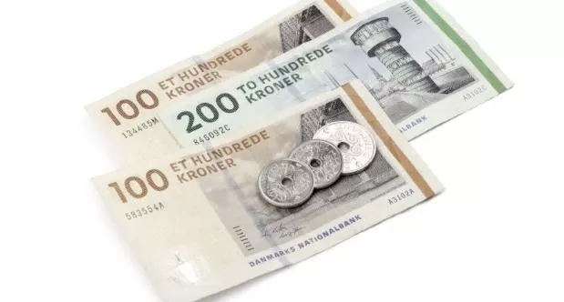 Pengesedler og mønter. Foto: Kenneth Jensen.