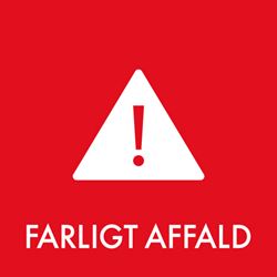 Piktogram til farligt affald Piktogram til farligt affald