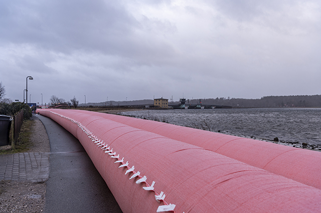 Watertube på strandvej. Foto Frederikssund Kommune, Kenneth Jensen.