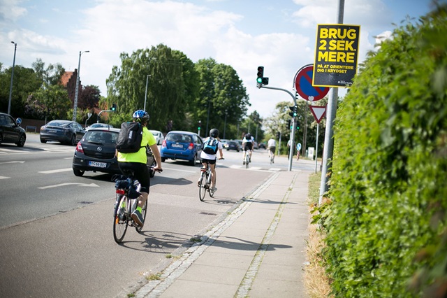 Kampagnen brug to sekunder mere sættes i gang i Frederikssund Kommune. Foto: Rådet for Sikker Trafik