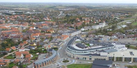 Frederikssund midtby. Foto: Frederikssund Kommune.