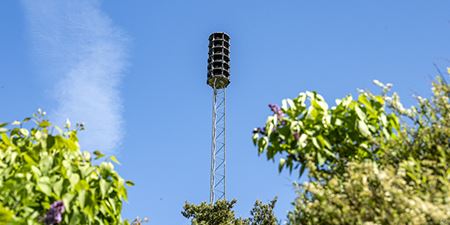 Sirene på Lupinvej i Slangerup. Foto: Kenneth Jensen.
