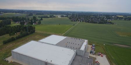 Arealet mellem Fællesmagasinet og St. Rørbæk og Snostrup. Foto: Frederikssund Kommune.