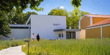 Indgangsparti Willumsens Museum. Foto: Willumsens Museum
