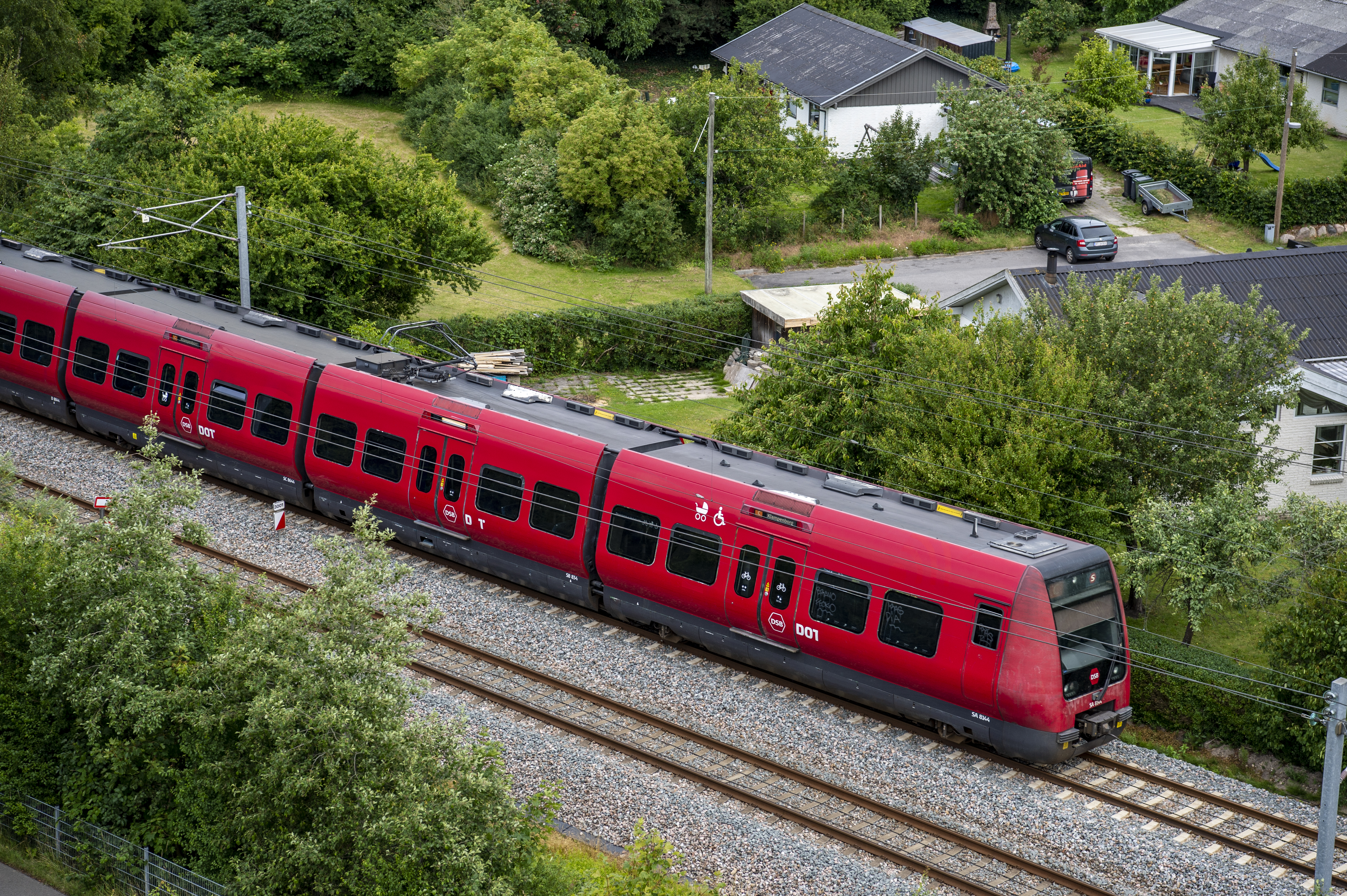 Et s-tog. Foto: Kenneth Jensen