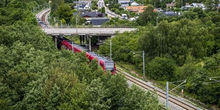 Jernbanebroen på Strandgade i Frederikssund. Foto: Kenneth Jensen.