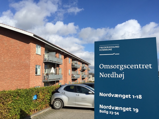 Omsorgscenteret Nordhøj i Skibby. Foto: Frederikssund Kommune.