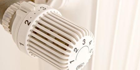 Radiatortermostat. Foto: Colourbox.