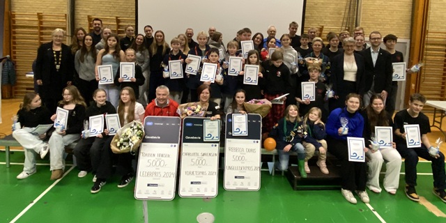 Vinderne af prisfesten 2025. Foto Frederikssund Kommune