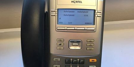 Telefon. Foto: Kenneth Jensen.