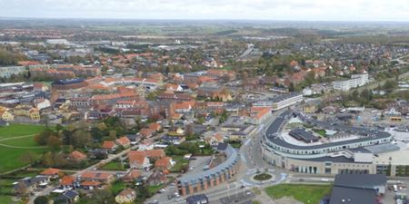 Bymidten i Frederikssund. Foto: Frederikssund Kommune.
