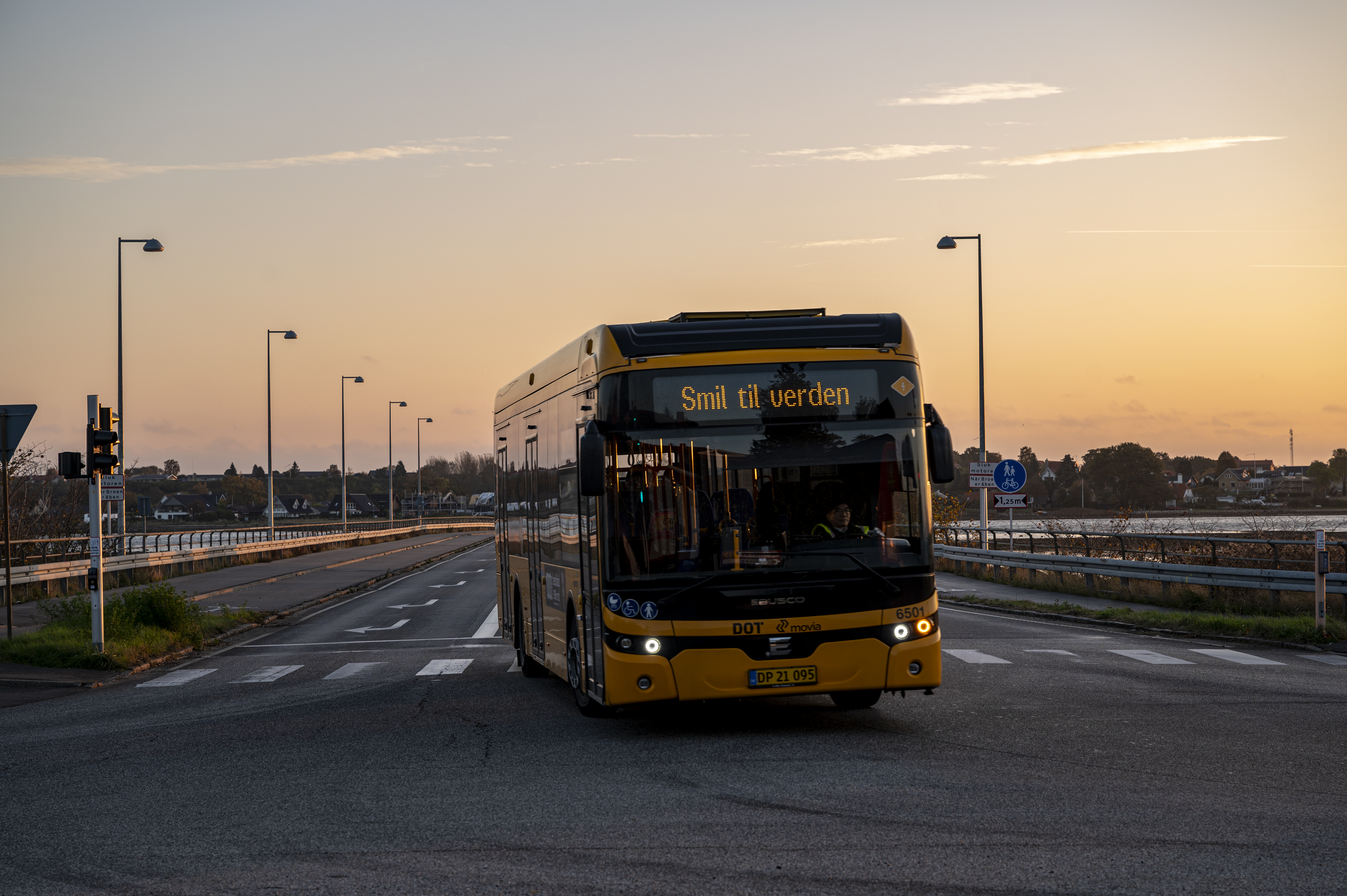 En glad bus. Foto Kenneth Jensen