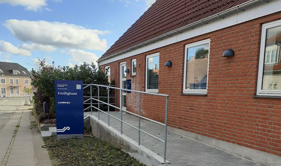 Frivillighuset på Lundevej 7 i Frederikssund. Foto: Frederikssund Kommune.