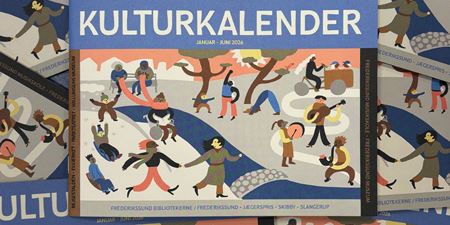 Kulturkalendere er landet. Foto: Frederikssund Kommune