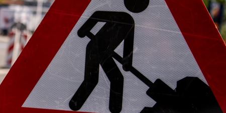 Vejarbejdsskilt. Foto: Frederikssund kommune, Kenneth Jensen.