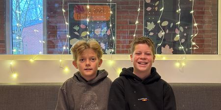 Viggo og Emil. Foto: Frederikssund Kommune