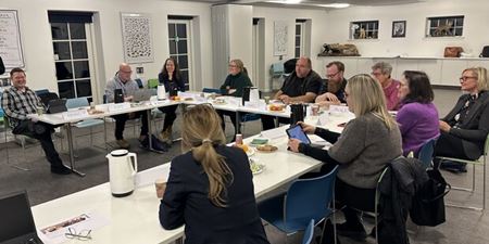 Udvalget Det gode borgerforløb holder møde. Foto: Frederikssund Kommune.
