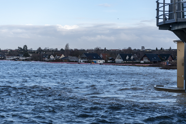 Watertube på Strandvej set fra Kronprins Frederiks Bro. Foto: Kenneth Jensen, Frederikssund Kommune.