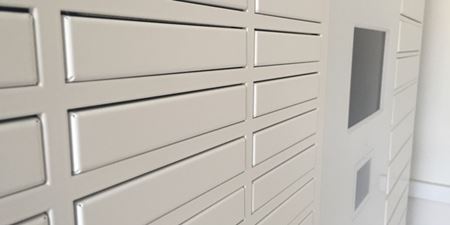 Dokumentboks i Borgercenteret. Foto: Frederikssund Kommune.