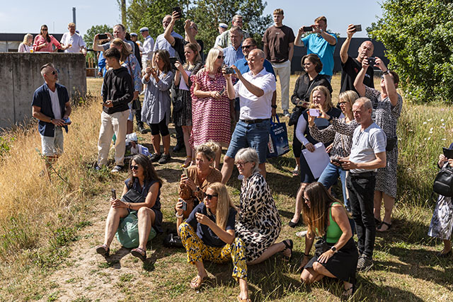 Der var mange fotografer til stede. Foto: Kenneth Jensen, Frederikssund Kommune.